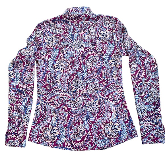 Tommy Bahama Golf Tennis 1/4 Zip Jacket Pullover Size Small Pink - Picture 6 of 9